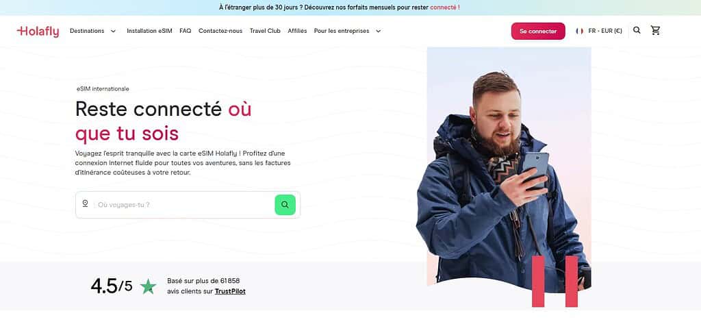 home page holafly