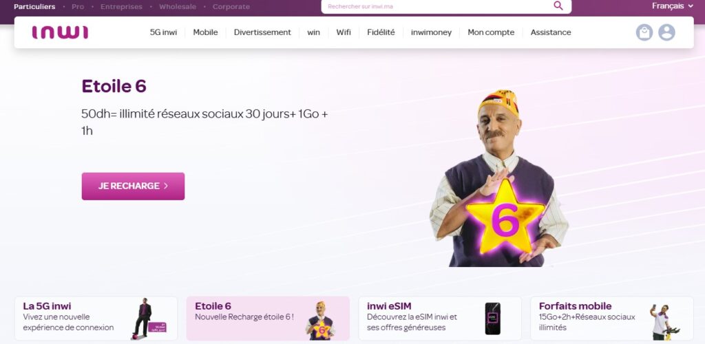 5G au Maroc INWI