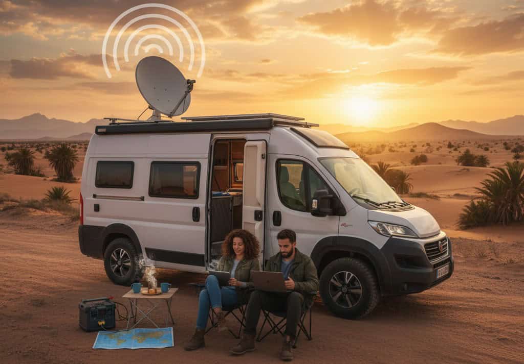 Camping-car au Maroc